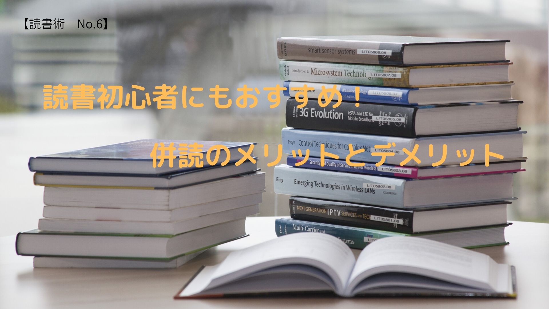 読書術 No 6 読書初心者にもおすすめ 併読のメリットとデメリット ロンリー ハーツ読書倶楽部